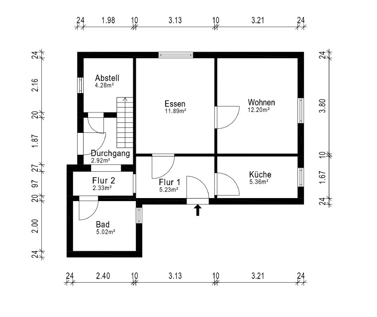 Haus 2 Grundriss EG