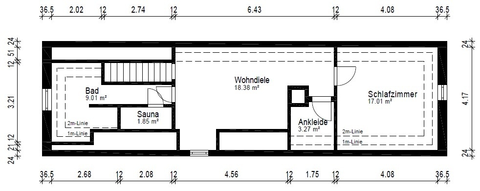 Grundriss Dachgeschoss