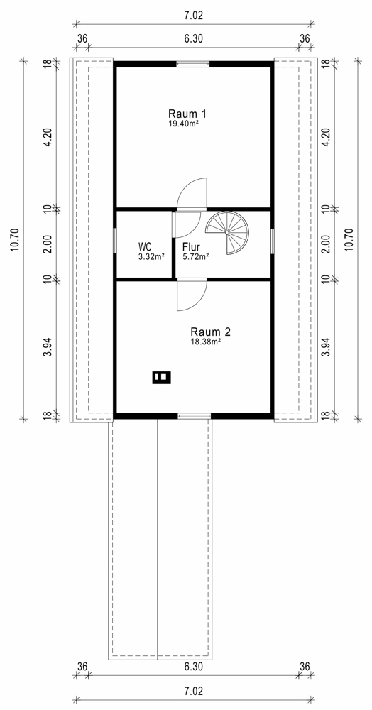 Grundriss DG