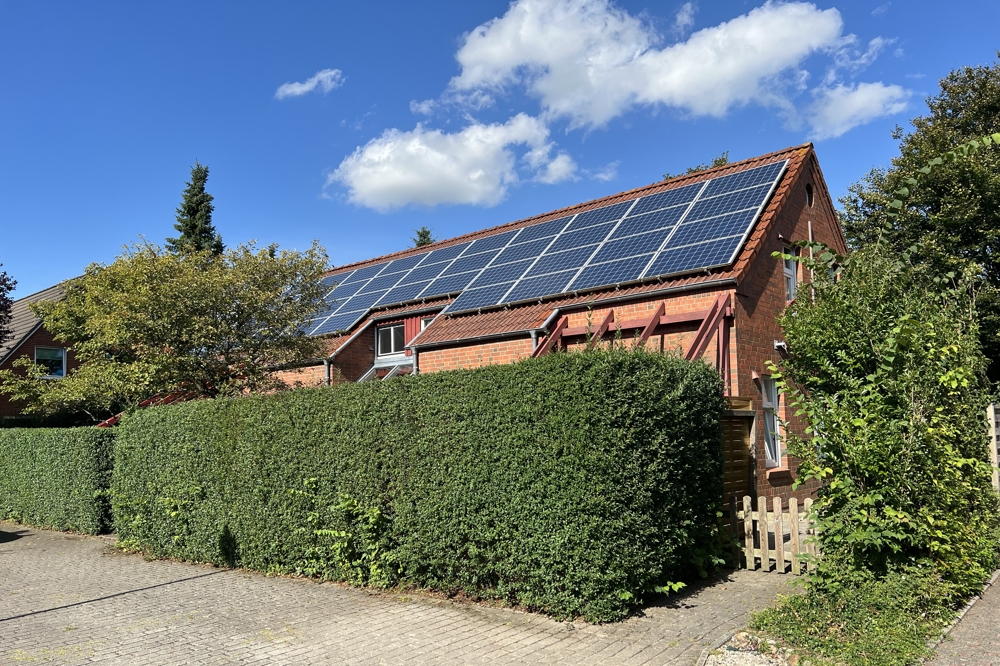 PV-Anlage auf dem Dach