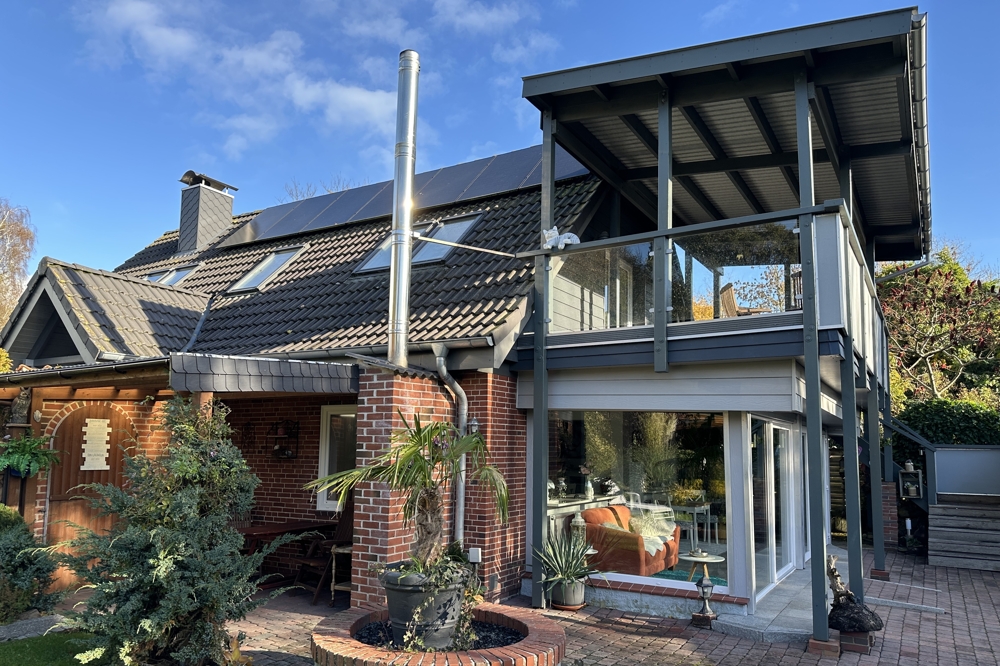 Ansicht von Nord-West