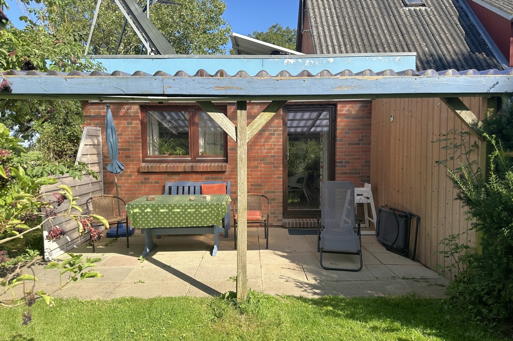überdachte Terrasse