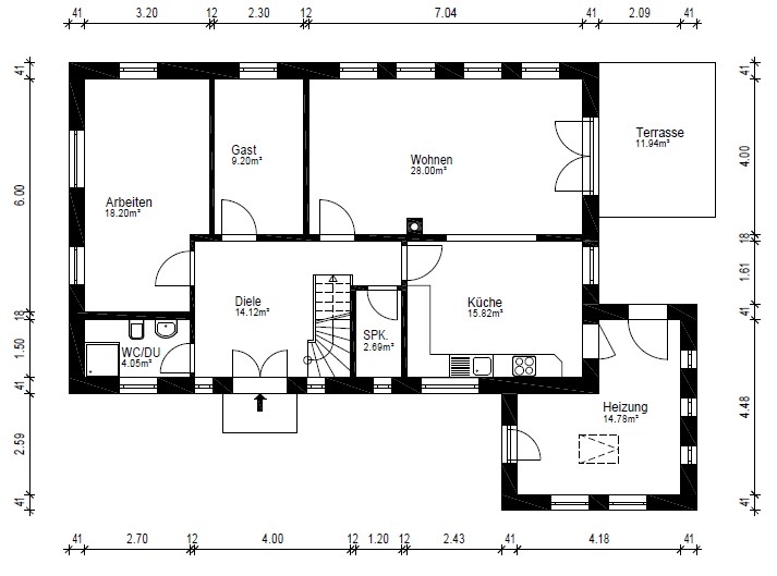 Grundriss EG