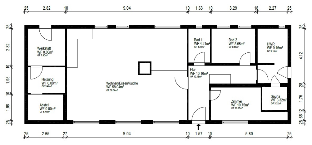 Grundriss EG
