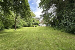 Garten nach Westen