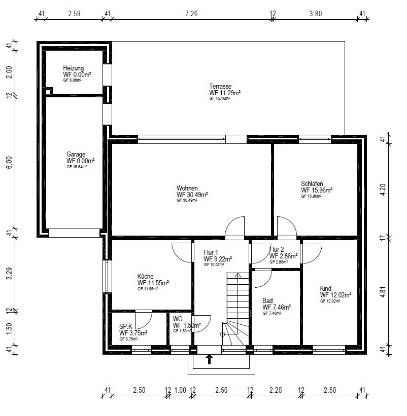 Grundriss EG