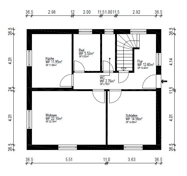 Grundriss EG