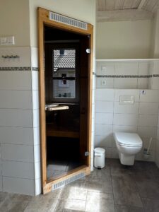 ...und Sauna